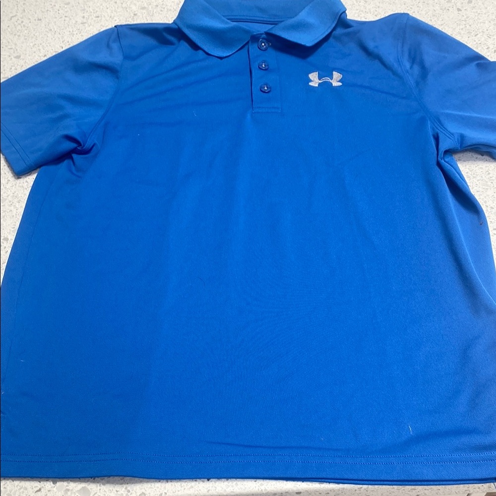 Under Armour Vibrant Blue Polo Shirt